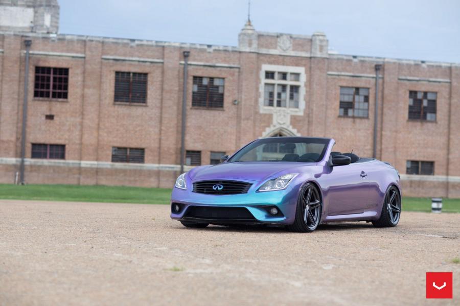  Infiniti G37 Convertible on Vossen Wheels (VFS5) 2017 года  (фото 15 из 25)